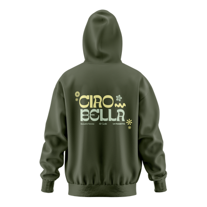 HOODIE CIAO BELLA GREEN