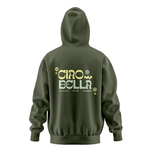 HOODIE CIAO BELLA GREEN