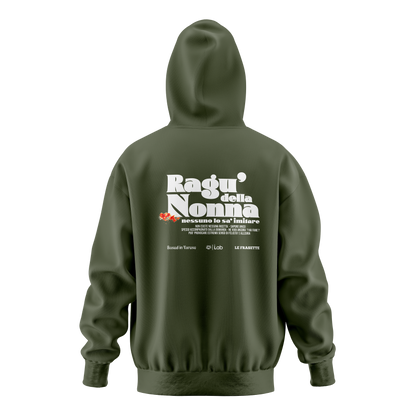 HOODIE RAGU' DELLA NONNA GREEN