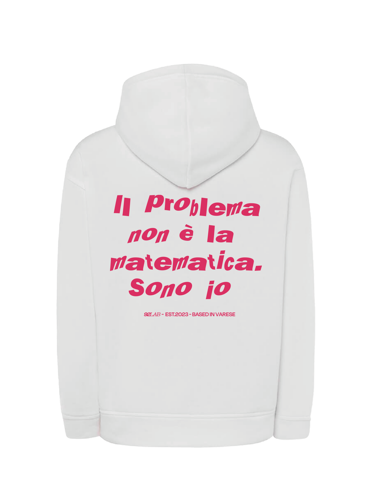 Il problema non è la matematica - white
