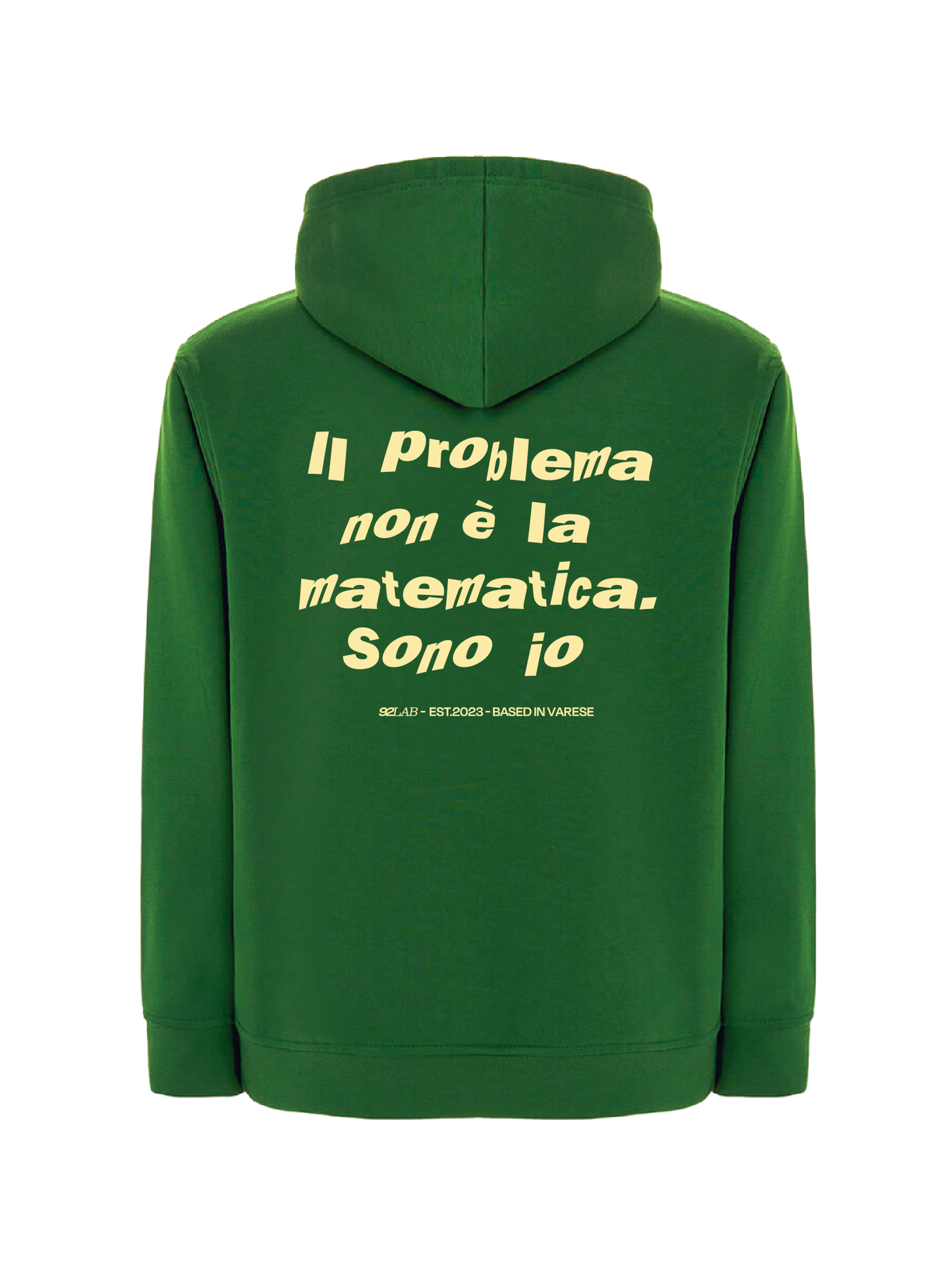 Il problema non è la matematica - bottle green