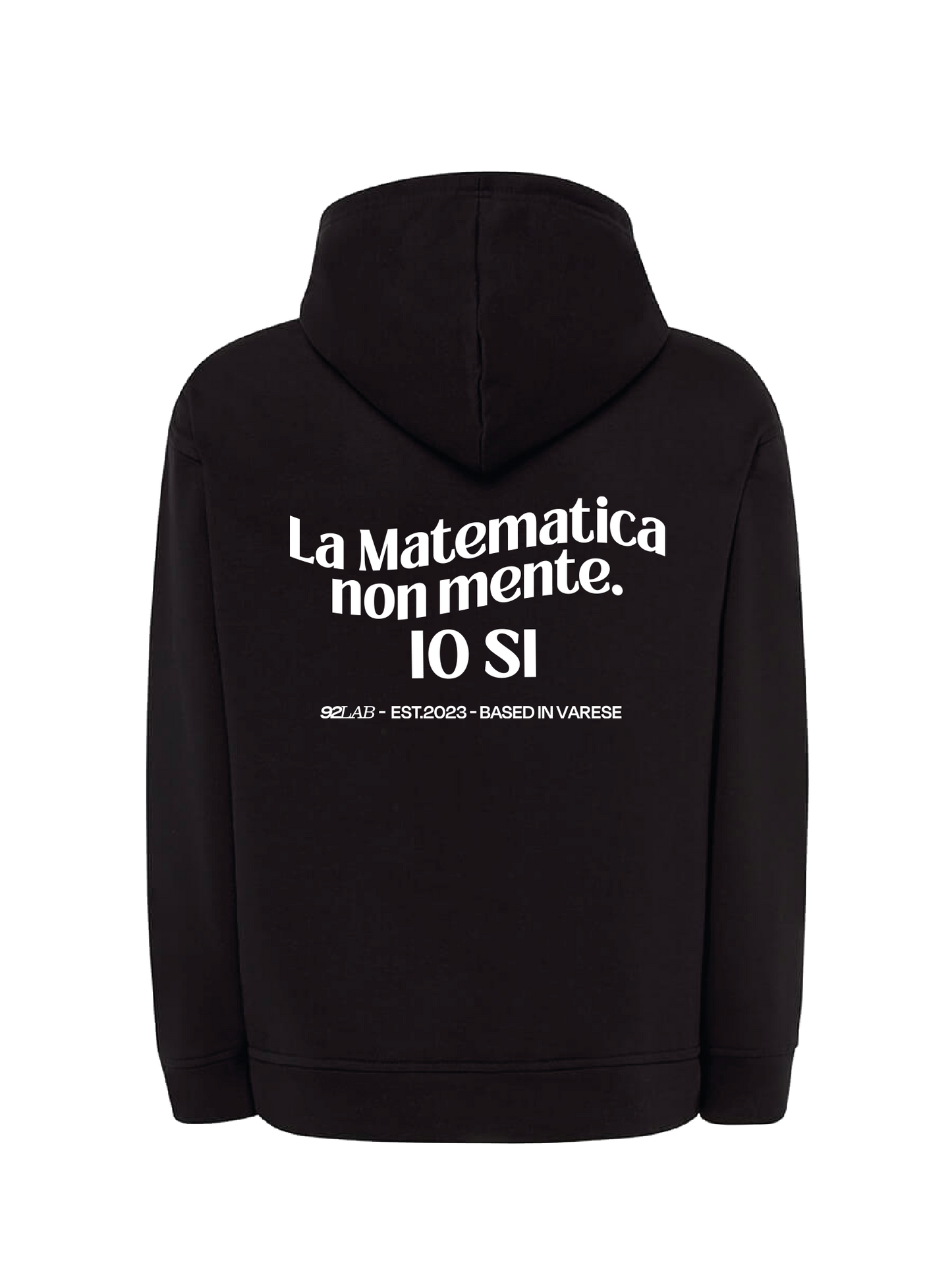 La matematica non mente io si  - Black